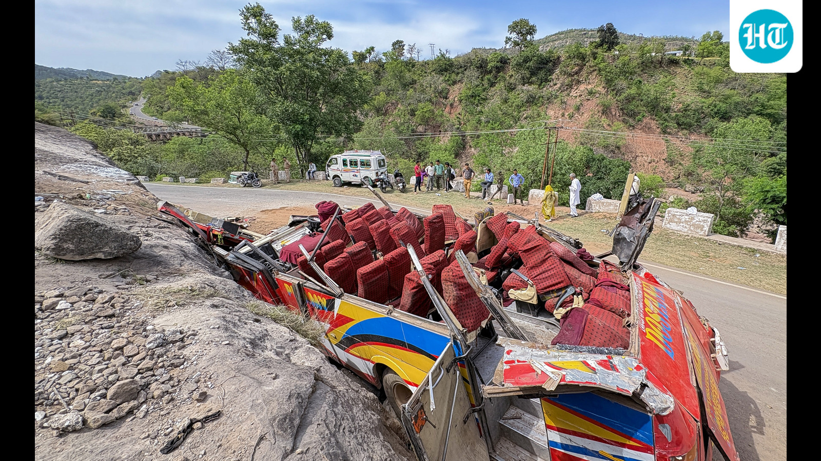 21 die as overloaded bus rolls down hill, hits auto in Udhampur