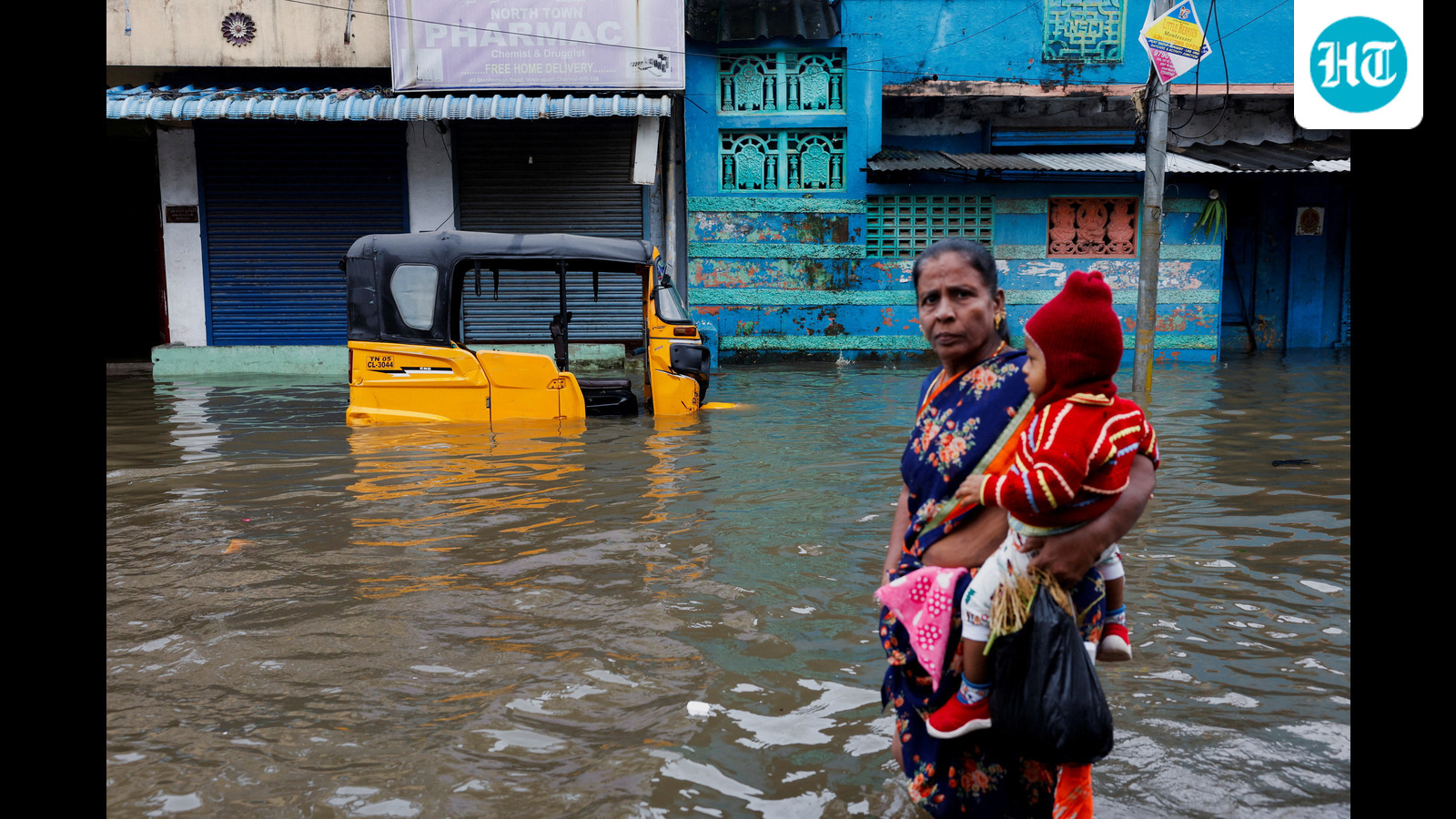 Chennai on orange alert as Ditwah triggers heavy rains, floods in city