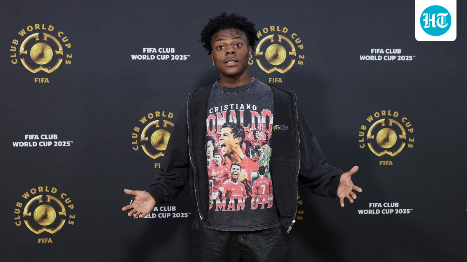 IShowSpeed does Cristiano Ronaldo’s iconic ‘SIUU’ celebration before jumping onto Logan Paul at WrestleMania: Watch