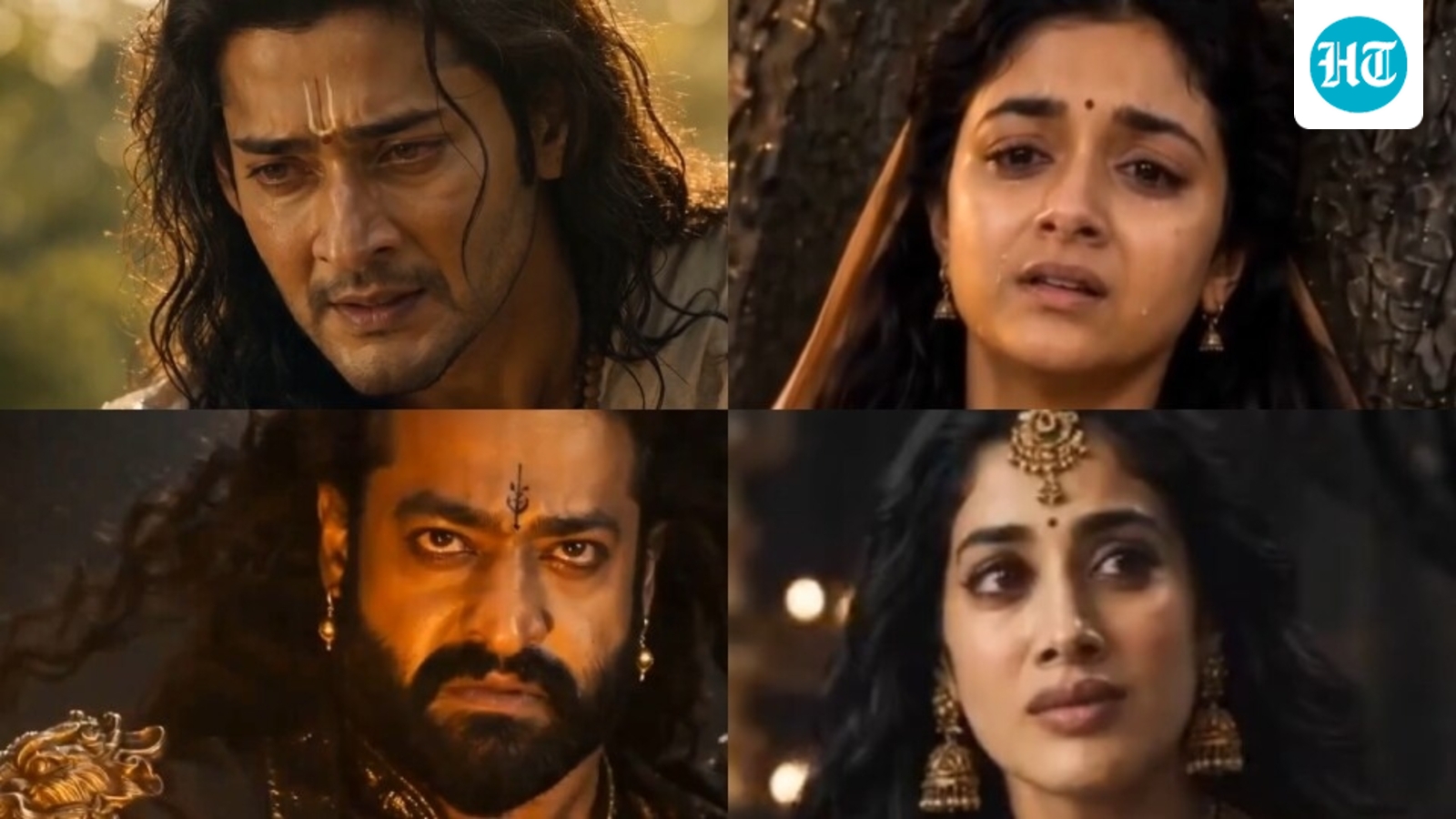 Ramayana trailer imagined by AI, featuring Mahesh Babu, Jr NTR, Janhvi Kapoor, Keerthy Suresh; fans bowled over. Watch