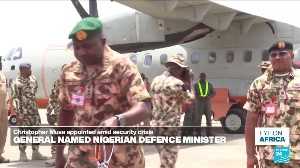 Nigerian General Christopher Musa returns to government as the country's Minister of Defence