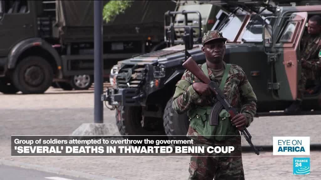 Benin government says short-lived coup left casualties on both sides