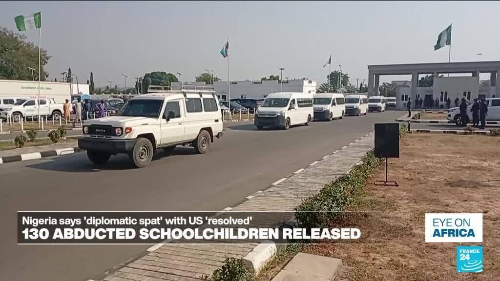 Freed Nigerian schoolchildren handed over to government