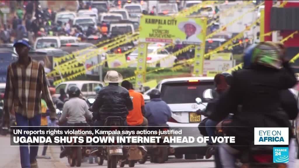 Uganda shuts down internet ahead of election