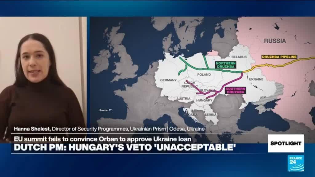 Orbán blocks €90bn loan, threatening vital EU support for Ukraine’s energy system & overall survival