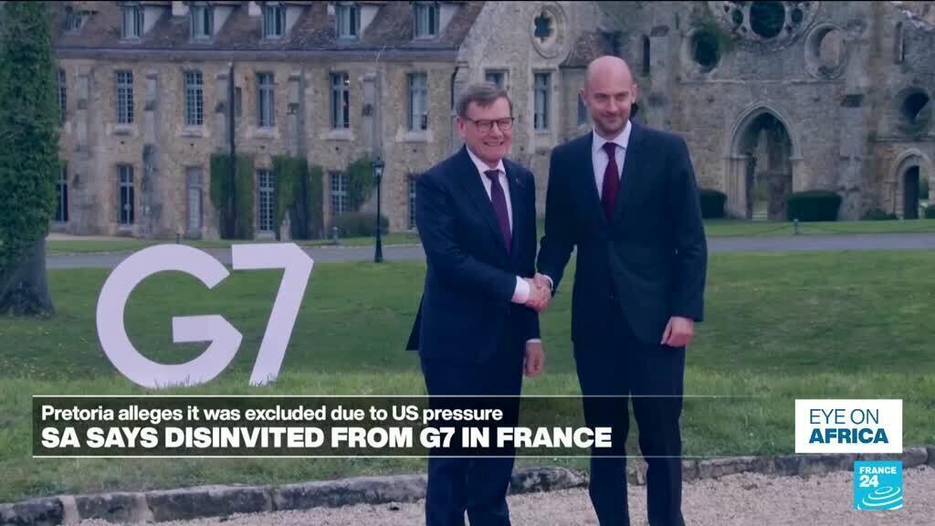 South Africa disinvited from G7 in France