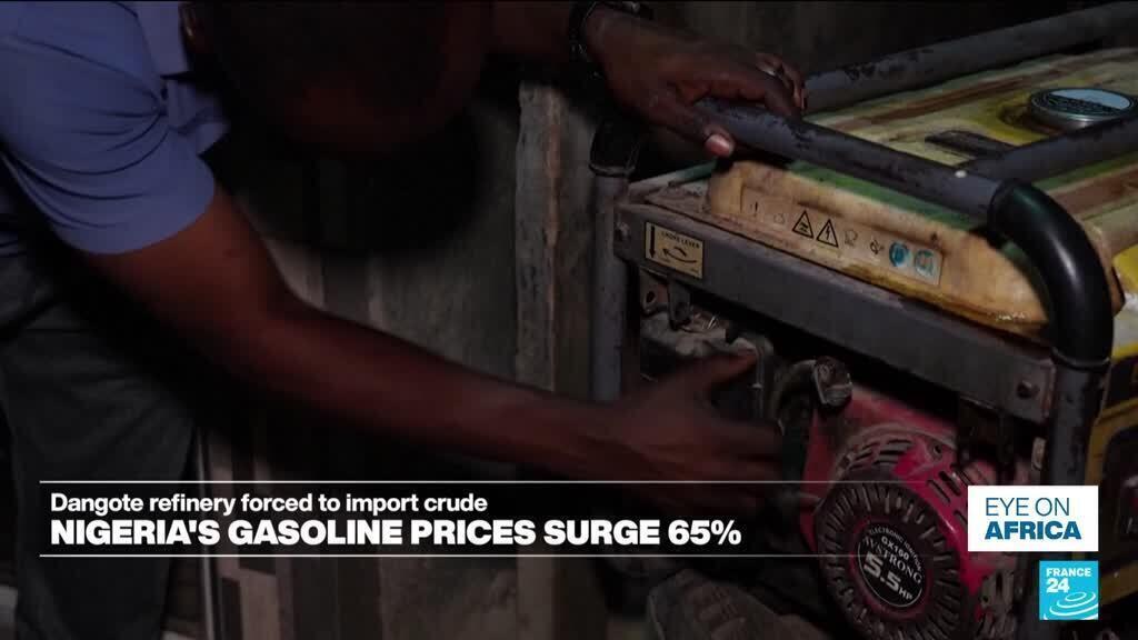 Nigeria's gasoline pump ⁠prices rise by 65%, ​highest in Africa
