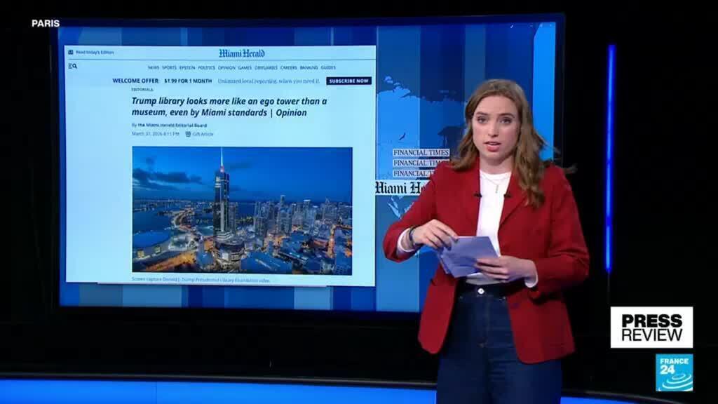 Trump's new library draws ridicule as ‘ego tower’ rather than museum