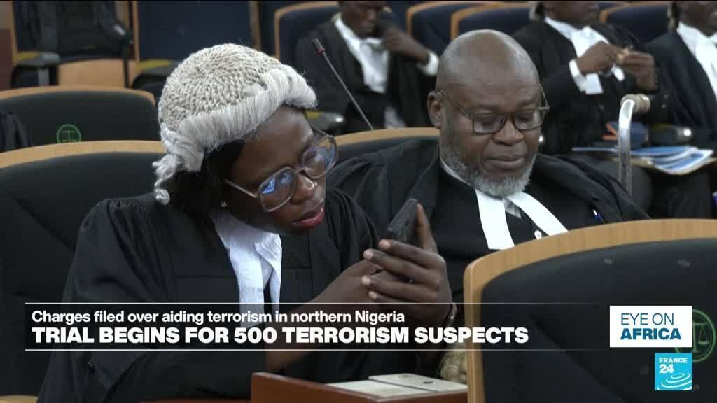 Nigeria begins trial of 500 terrorism suspects