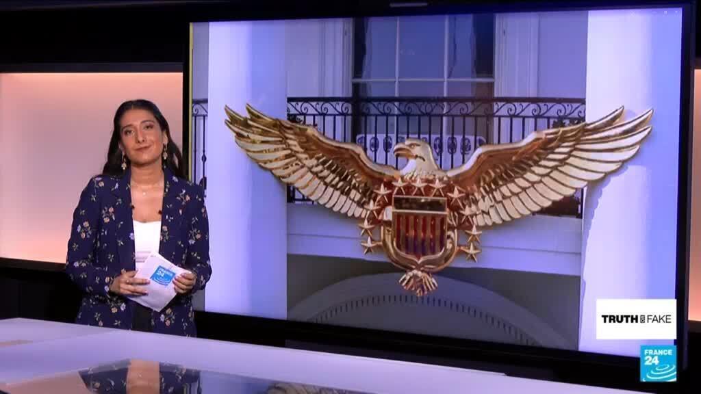 Trump mocked for posting 'tacky' AI golden eagle on White House balcony