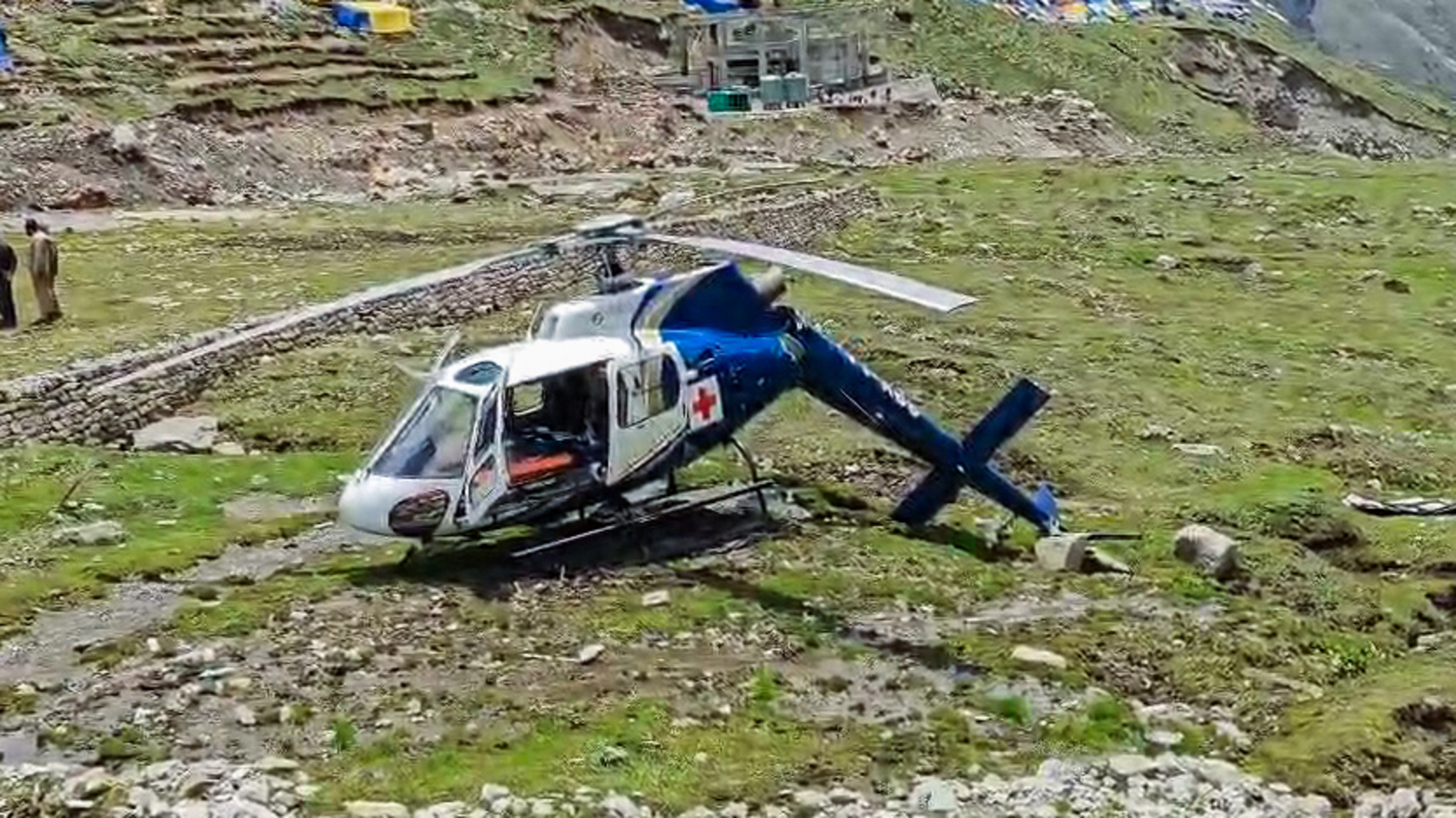 Video shows AIIMS Sanjeevani heli ambulance crash landing in Kedarnath