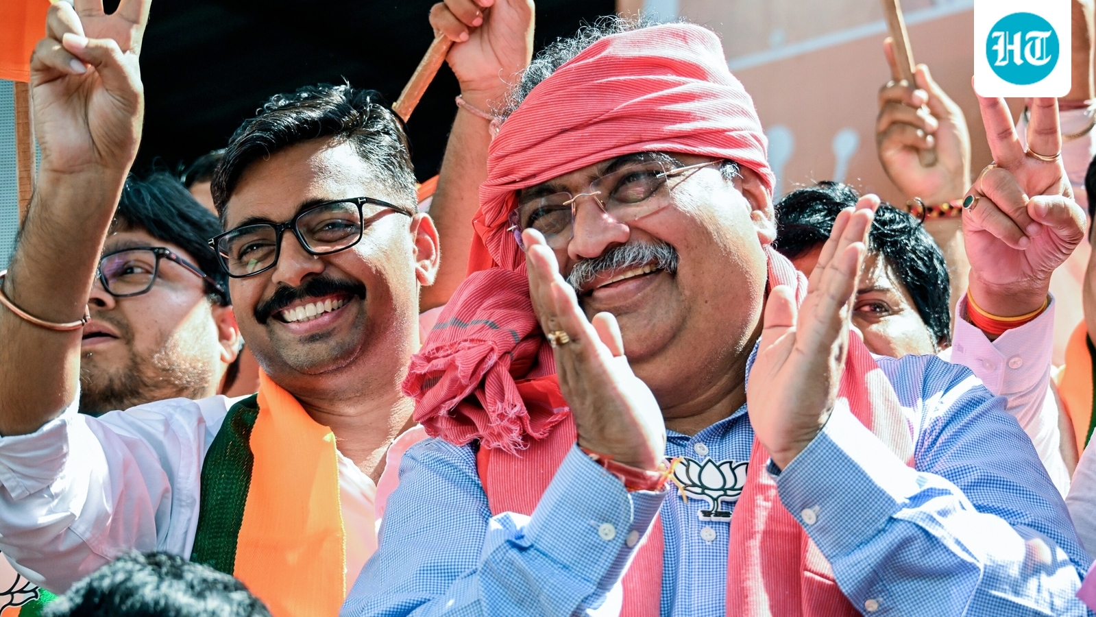 Maharashtra BJP chief shakes hands with Shiv Sena MP amid strained relations