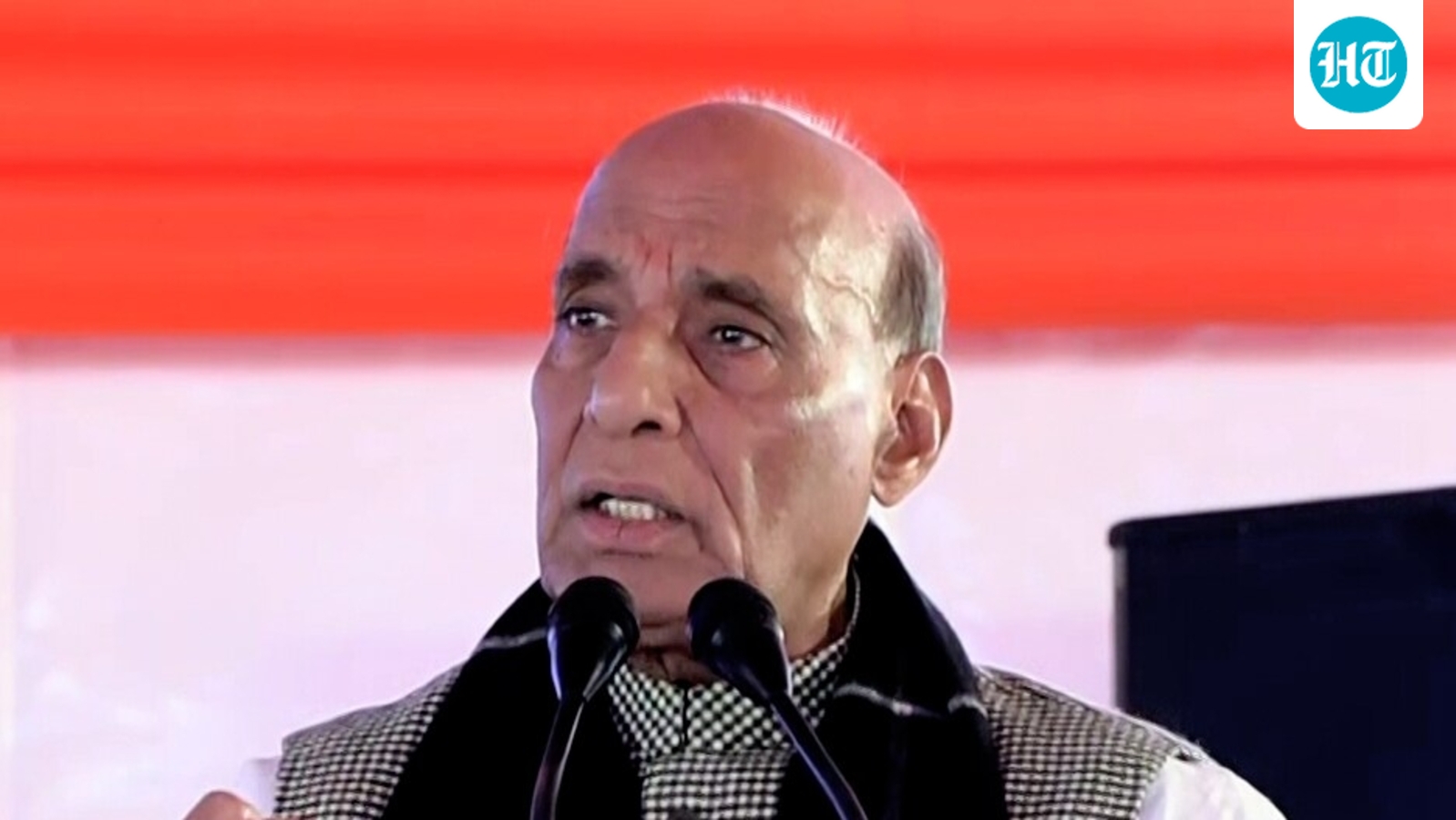 Rajnath Singh mourns loss of ‘brave and courageous’ pilot after Tejas jet crash