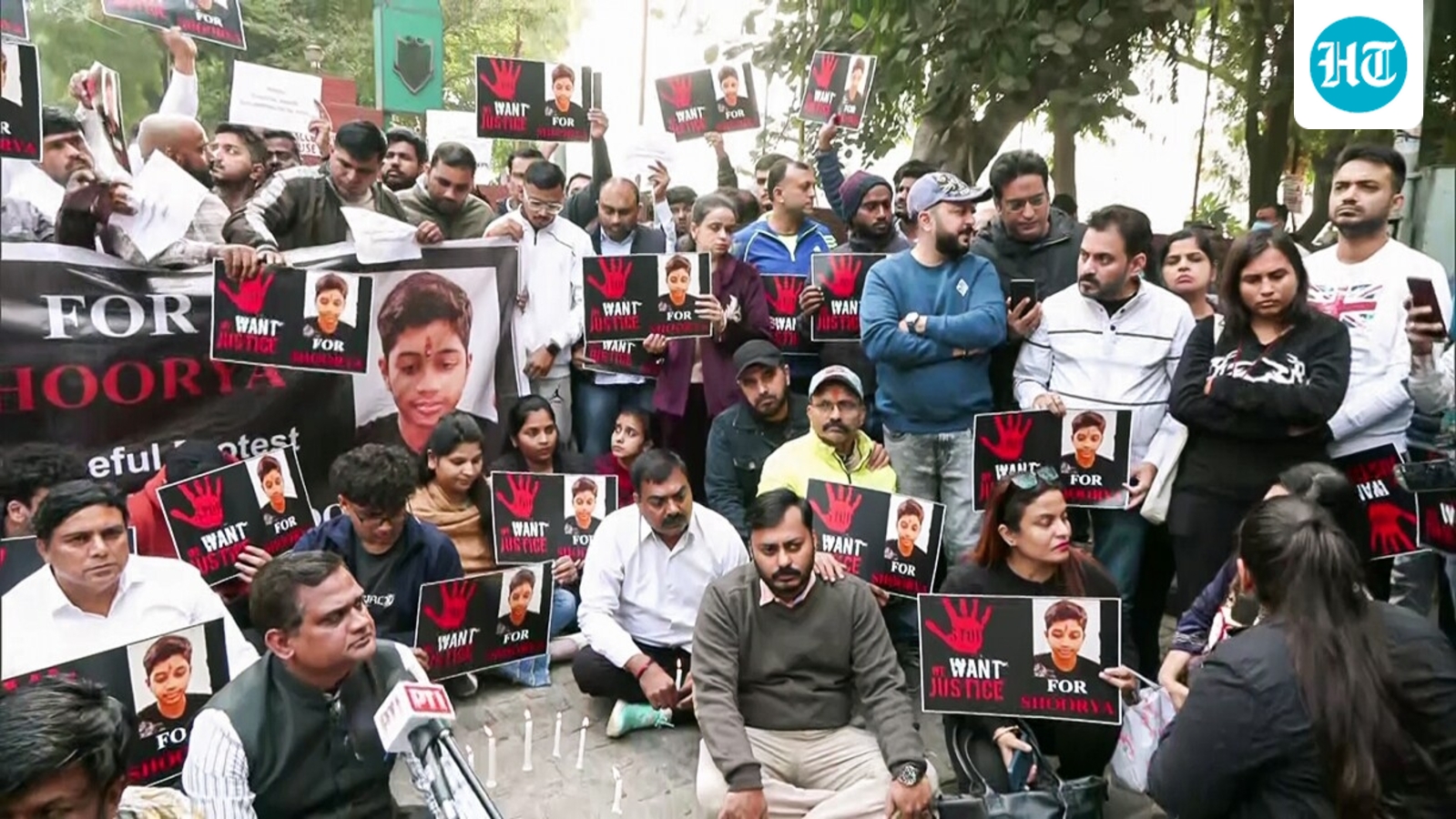 Parents, friends protest in front of Delhi school after Class 10 student's suicide