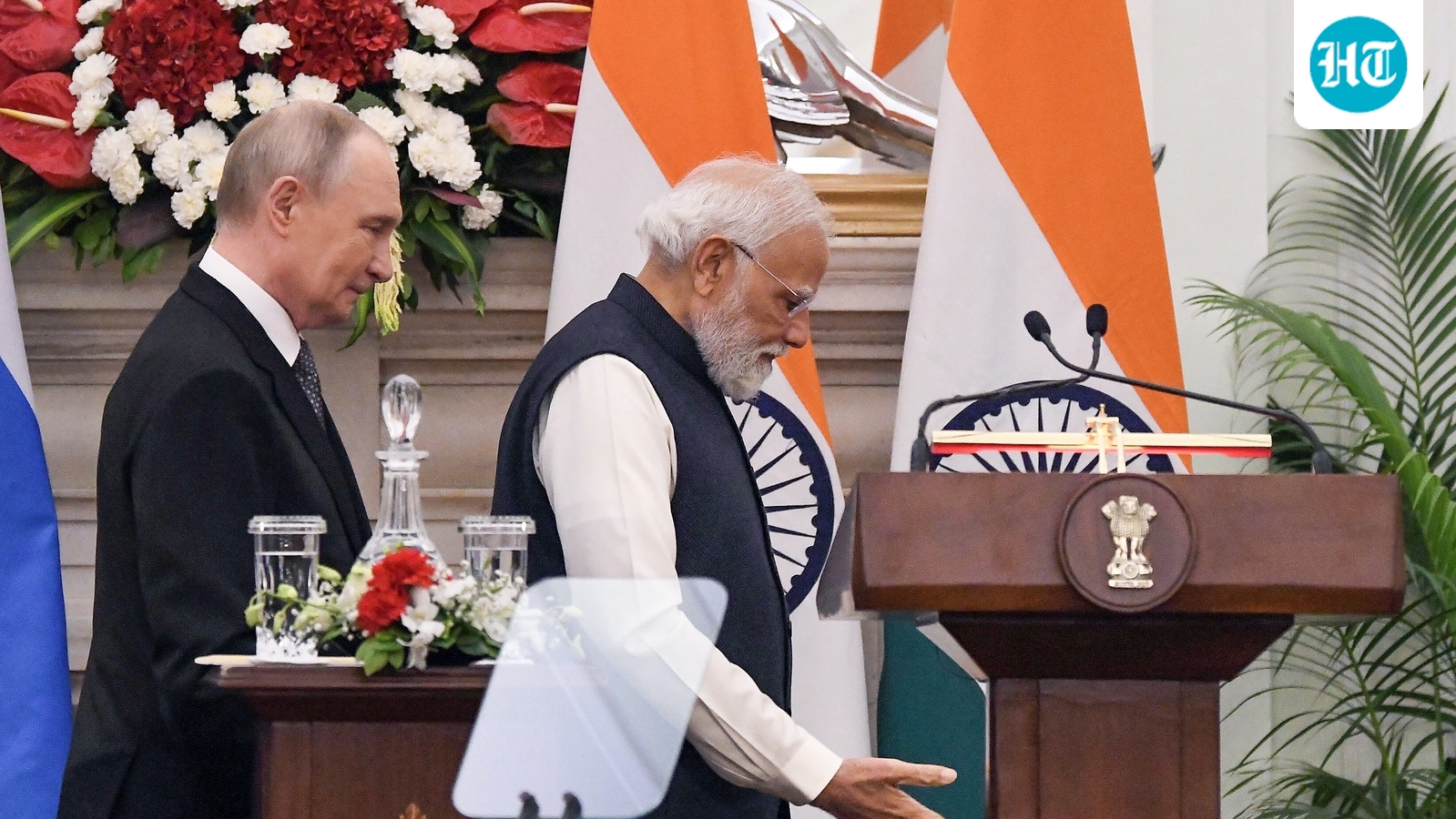 Putin India visit live: Russia prez praises Modi's 'Make in India', says India becoming technologically sovereign