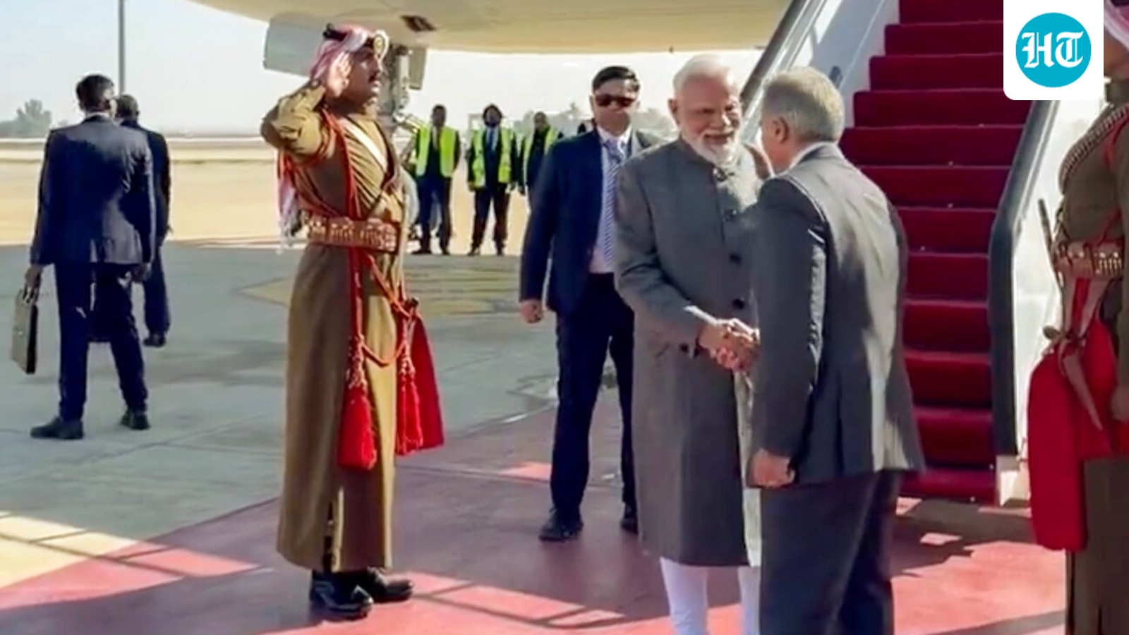 PM Modi arrives in Jordan on two-day visit, to meet King Abdullah Hussein later today
