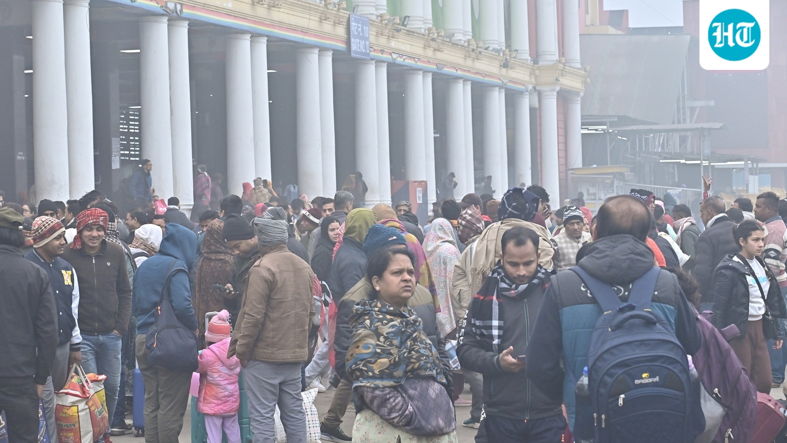 Delhi weather today LIVE: Airport authority says ops ‘running smooth’ as visibility improves, delays persist