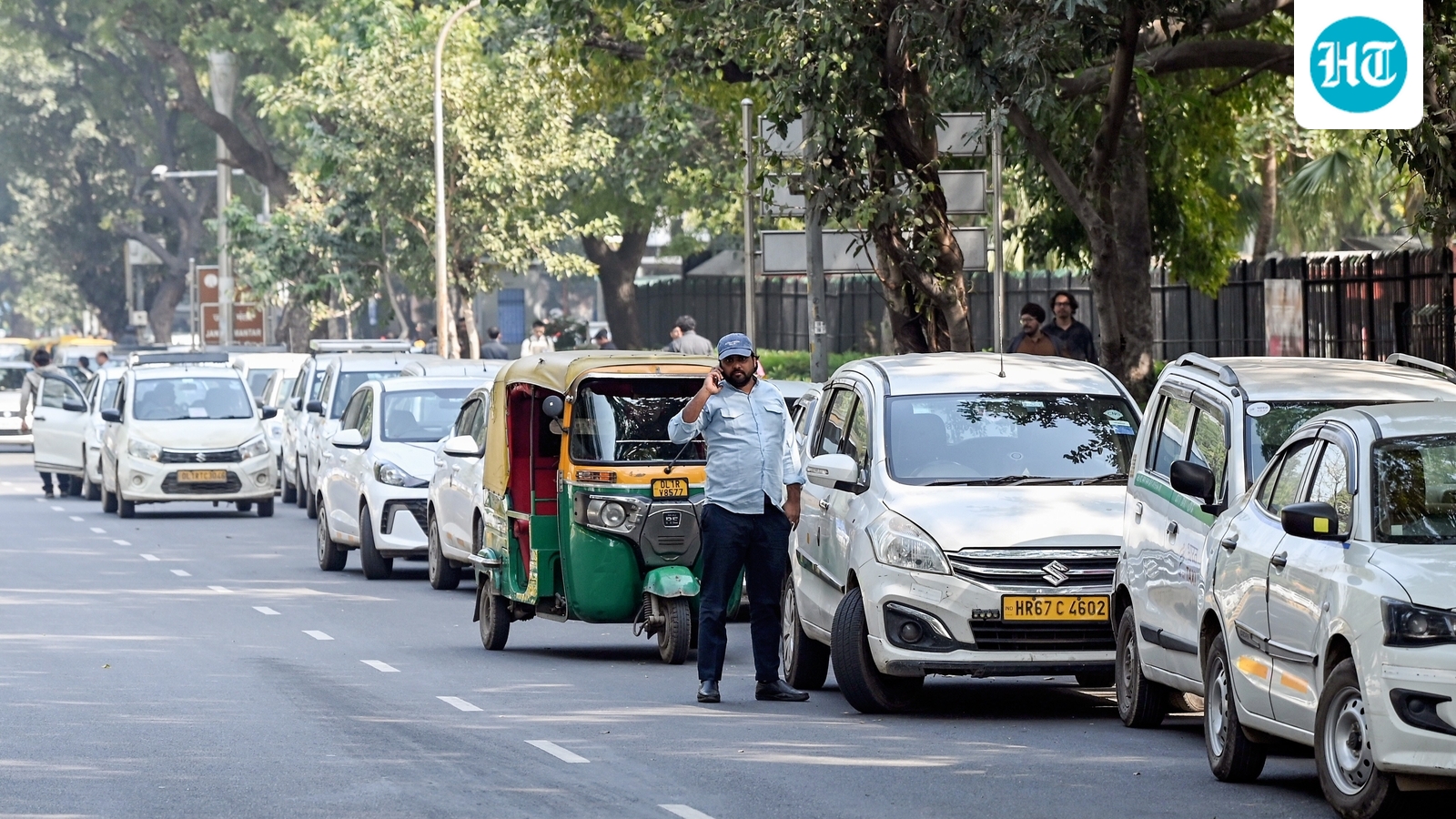 Two demands, protest at Jantar Mantar: Ola, Uber, Rapido drivers on strike in Delhi, other cities