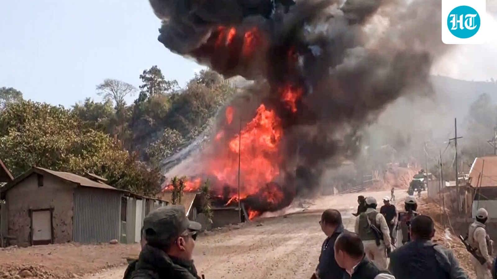 Internet services suspended in Manipur's Ukhrul after fresh shots, arson in district