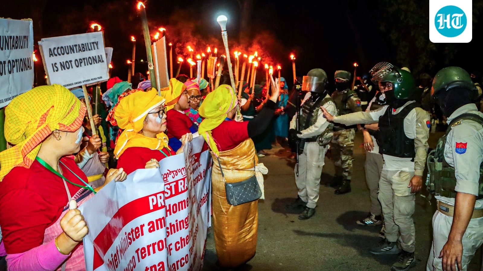 Manipur unrest: Protests, twin shutdown disrupt normal life in areas of Imphal after suspected militant attacks