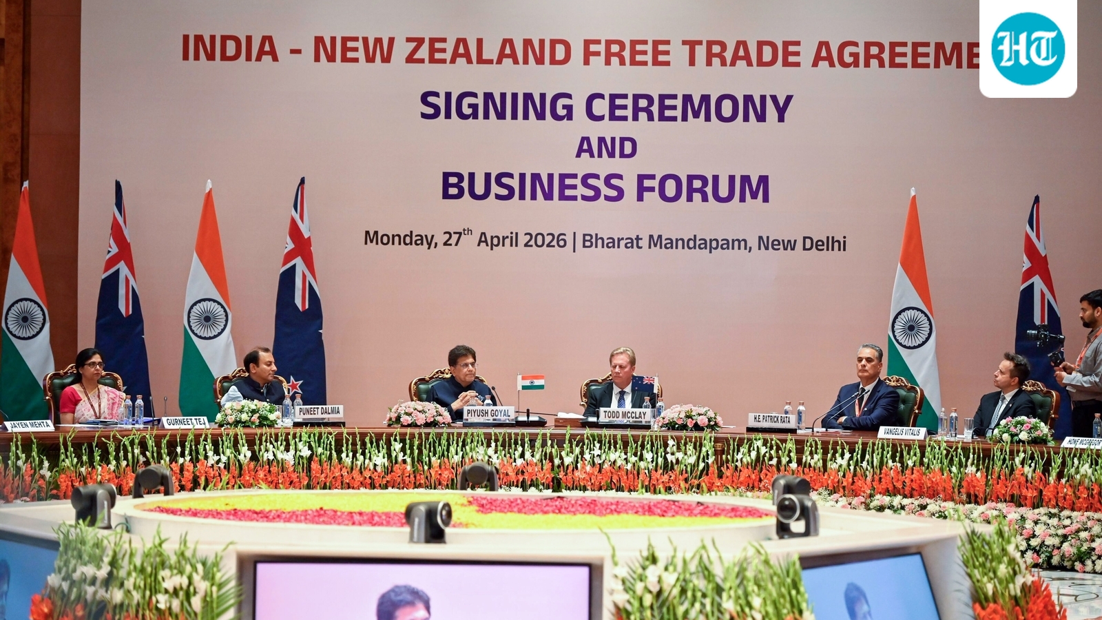 India-New Zealand FTA signed: $20 billion investment, 5,000 visas and duty-free access | Inside the historic deal