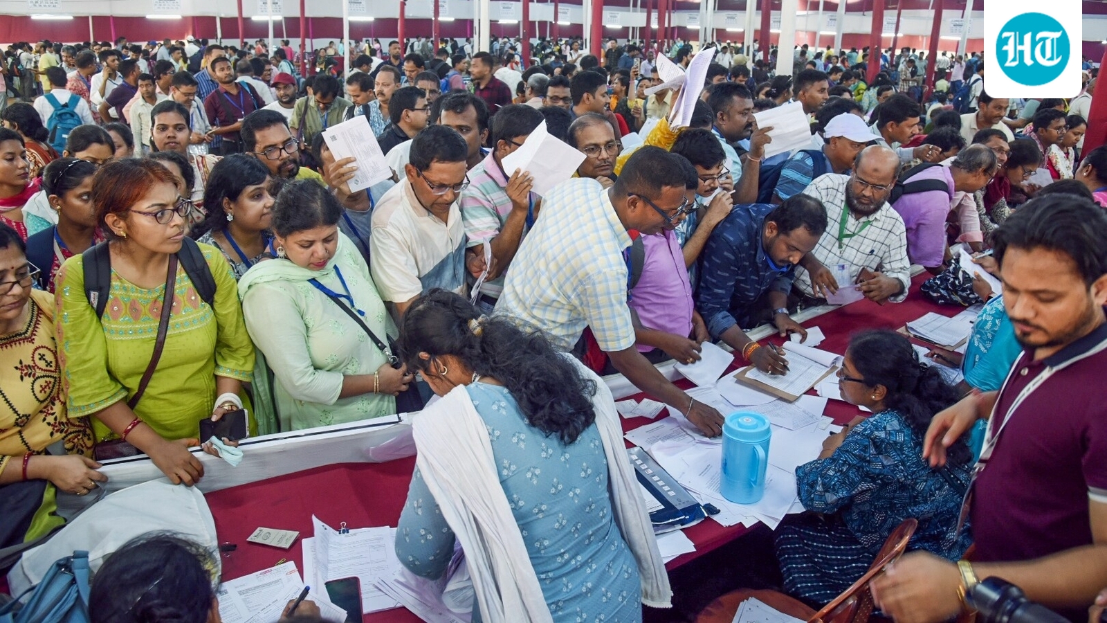 Election 2026 LIVE: TMC claims BJP-flagged vehicle entered Kolkata strong room without checks, stages protest
