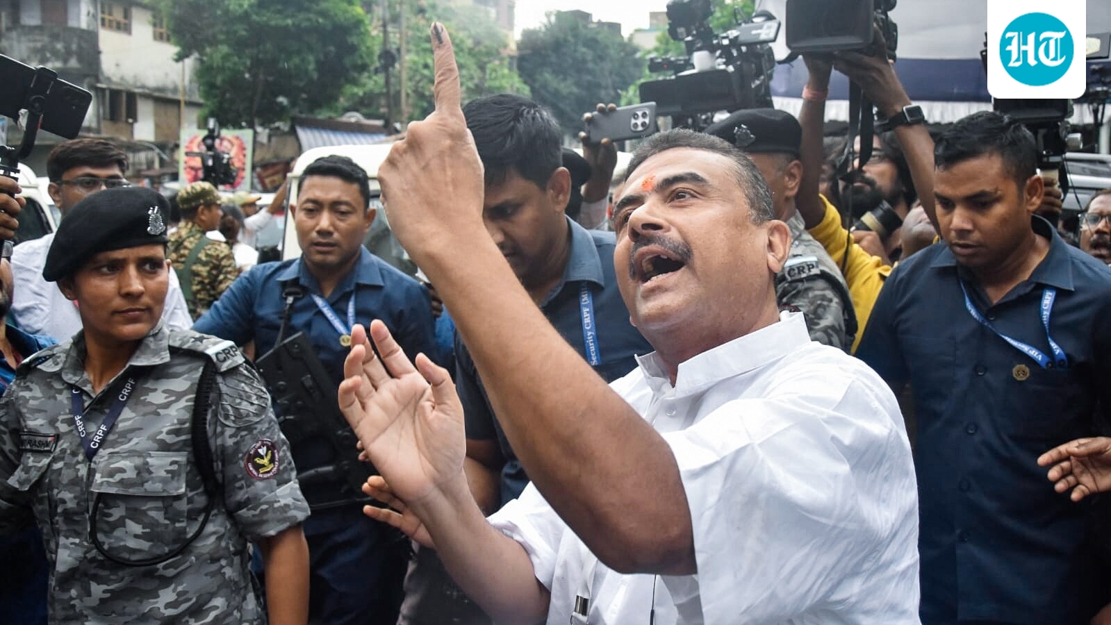 Suvendu's ‘Hindu-Hindu’ slogans, then Mamata's ‘capture’ charge in Bhabanipur after both cast votes in big direct fight