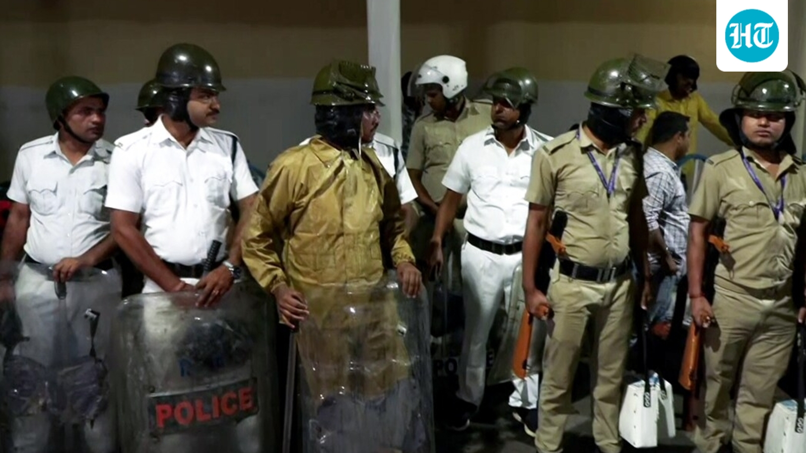 Gatherings banned, fortification: Aftermath of TMC-BJP strong room drama in Kolkata ahead of counting