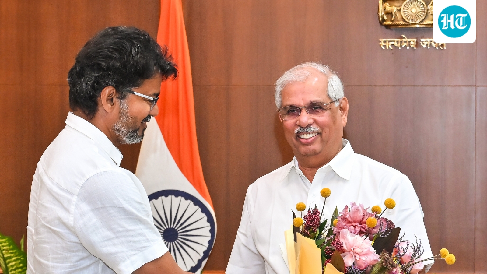 Tamil Nadu CM oath ceremony LIVE: Vijay heads to meet Governor after VCK, IUML back TVK to form govt