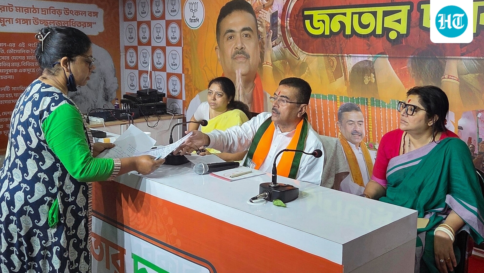 Bengal chief minister Suvendu Adhikari holds second 'janata darbar', listens to public grievances