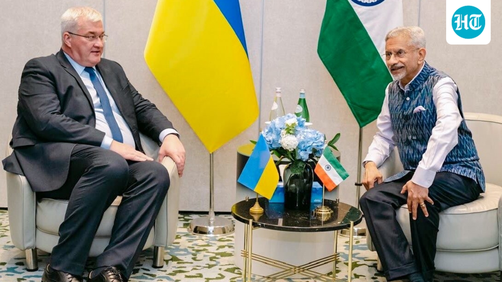 EAM Jaishankar, Ukrainian counterpart exchange views on war and bilateral ties in Cyprus