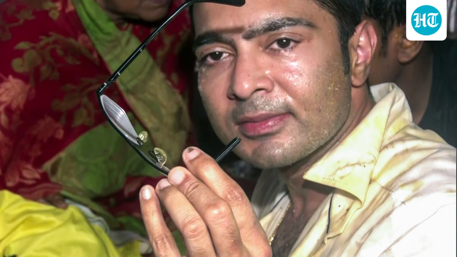 TMC's Abhishek Banerjee assaulted as he visits post-poll violence victim's kin in South 24 Parganas