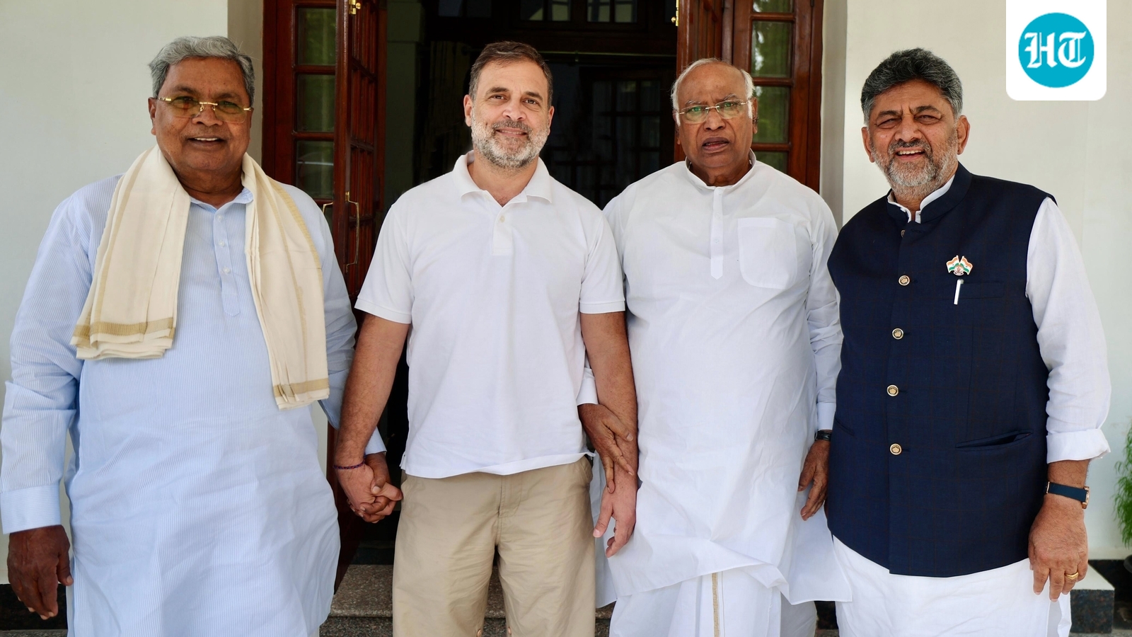 DK Shivakumar oath ceremony LIVE: Rahul Gandhi leaves for Bengaluru for DKS' oath ceremony, city decked up