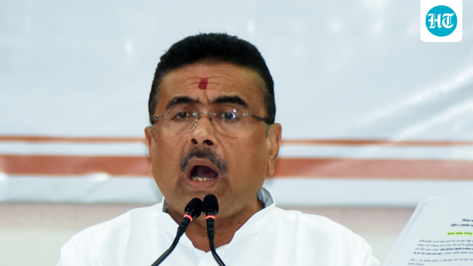 West Bengal CM Suvendu Adhikari inaugurates BJP office in Bhabanipur