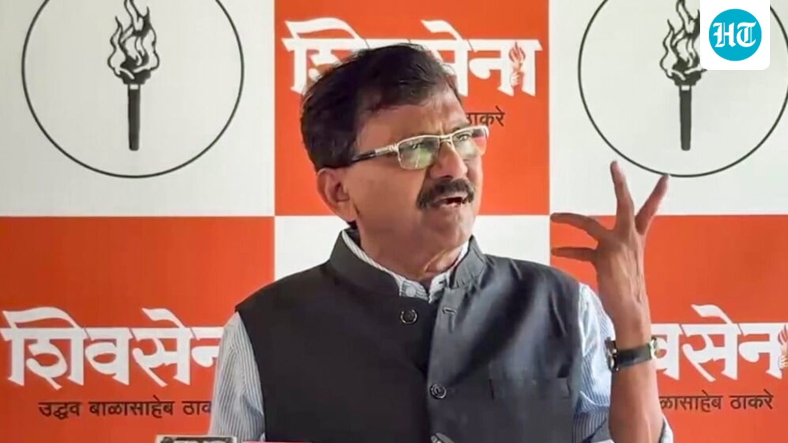 Sanjay Raut seeks action against rebel Sena-UBT MP over 'throw bombs at protestors' remark