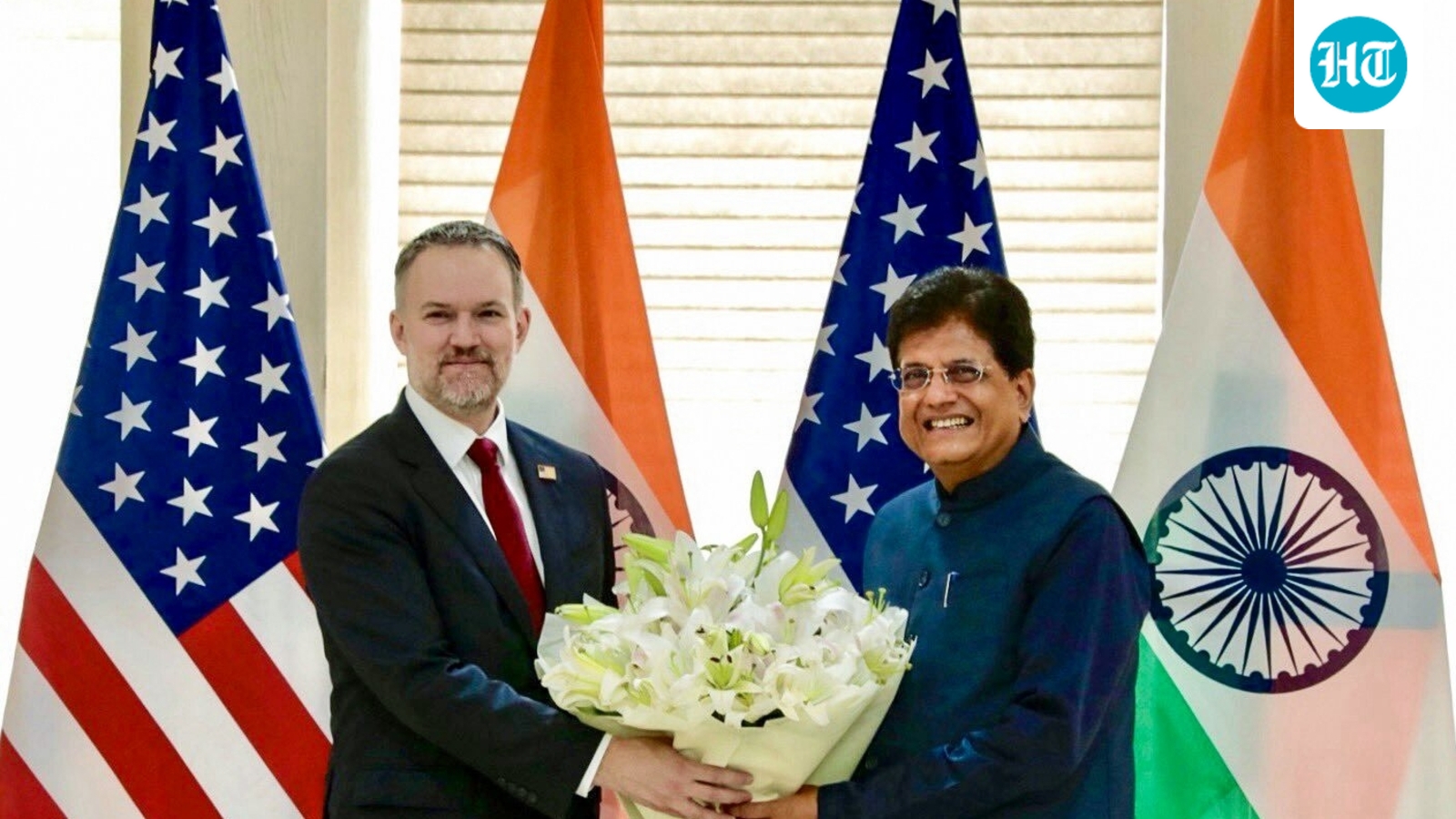 Piyush Goyal holds talks with counterpart Jamieson Greer to resolve final hurdles in India-US trade deal