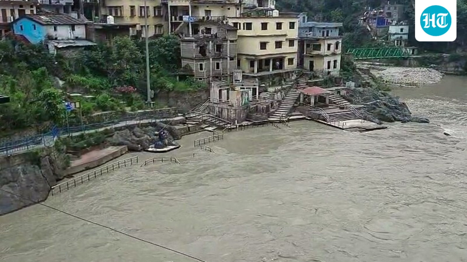 Alert systems to be activated as water level nears warning mark amid heavy rain in Uttarakhand's Rudraprayag