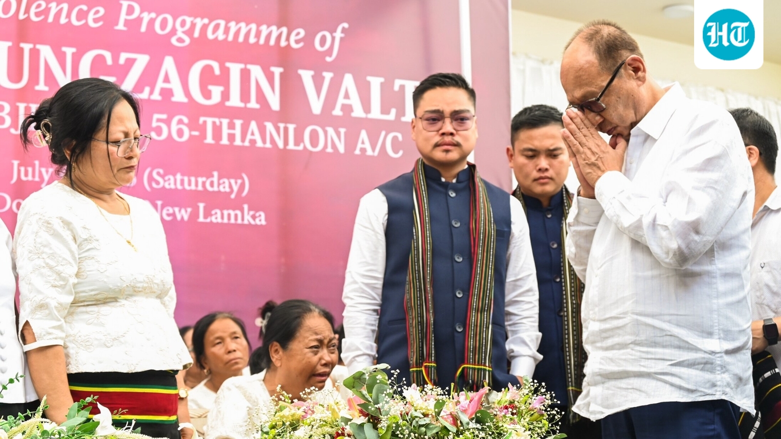 Defying boycott call, Manipur CM attends BJP MLA’s funeral: ‘Dialogue only way forward’