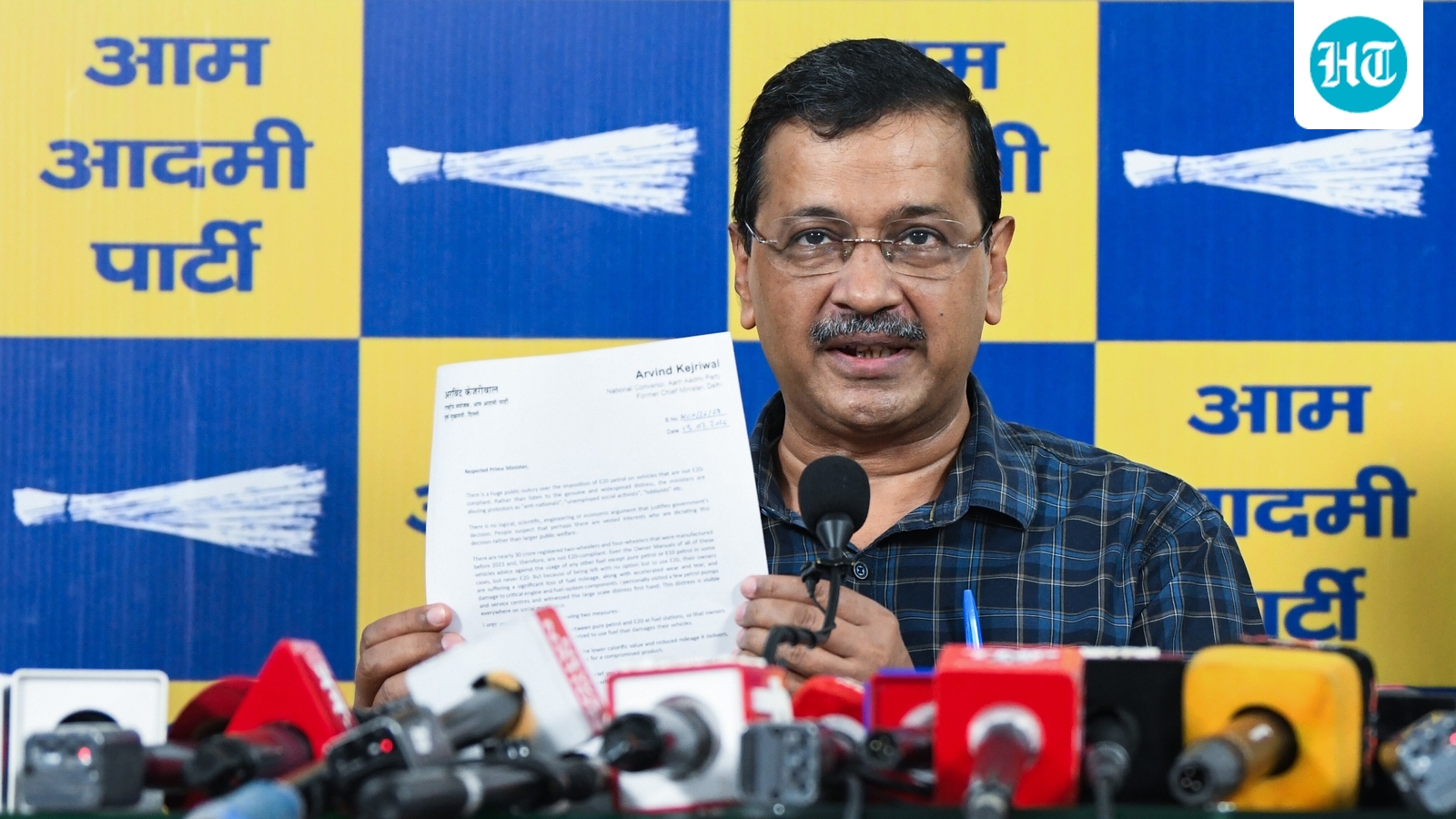 In Kejriwal's spat with Malviya after Tahir Hussain's conviction in Delhi riots case, a jibe at Owaisi's AIMIM too