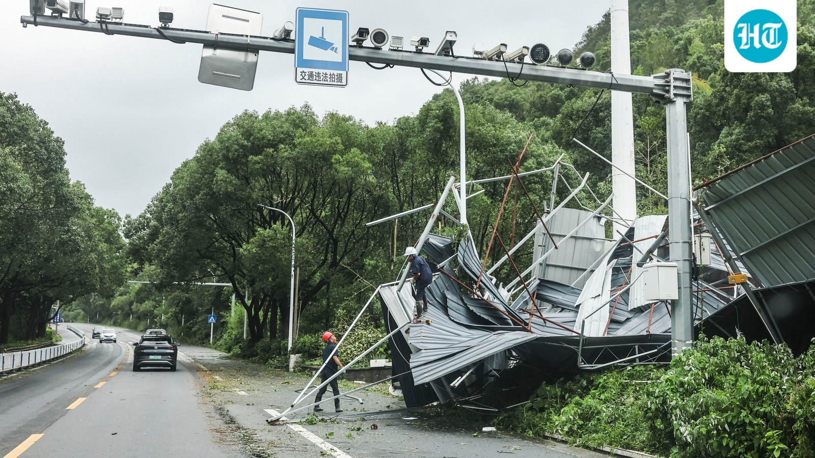Typhoon Bavi weakens but still brings strong winds, heavy rain to China