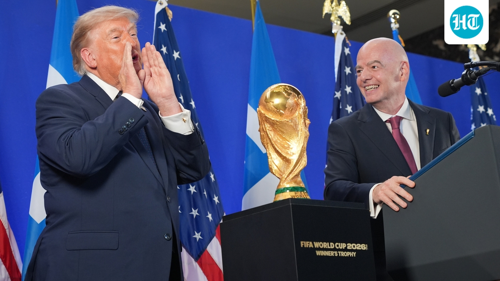 Donald Trump reminds fans how his Gianni Infantino talk led to Folarin Balogun's controversial red card reversal