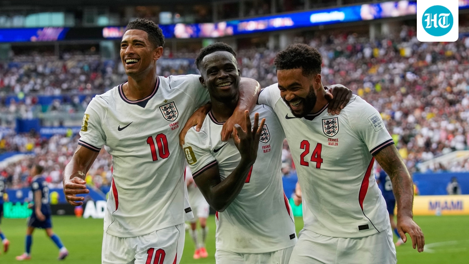 Kylian Mbappe's record-breaking brace not enough as Bukayo Saka's hat-trick seals England's 6-4 win and World Cup bronze