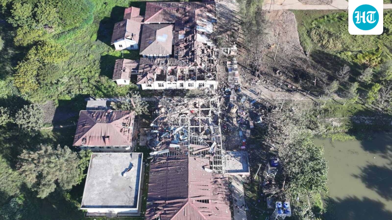 A nighttime airstrike on a hospital leaves 34 dead and 80 injured in Myanmar