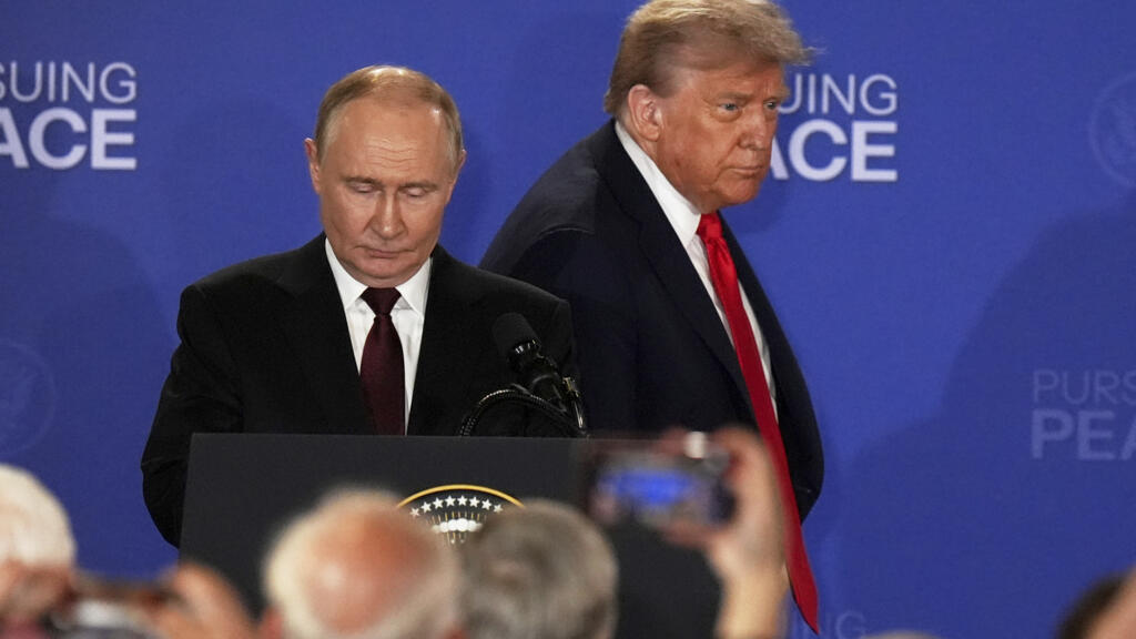 Pomp and flattery – but no Ukraine ceasefire – as Trump-Putin talks end without a deal