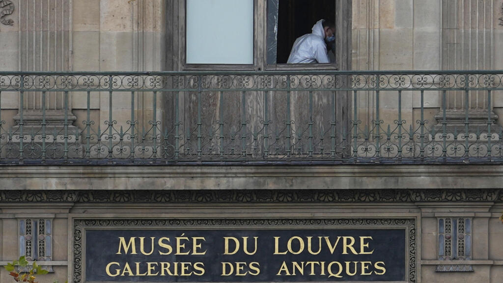 Louvre installs metal bars over infamous gallery window after $102M jewel heist