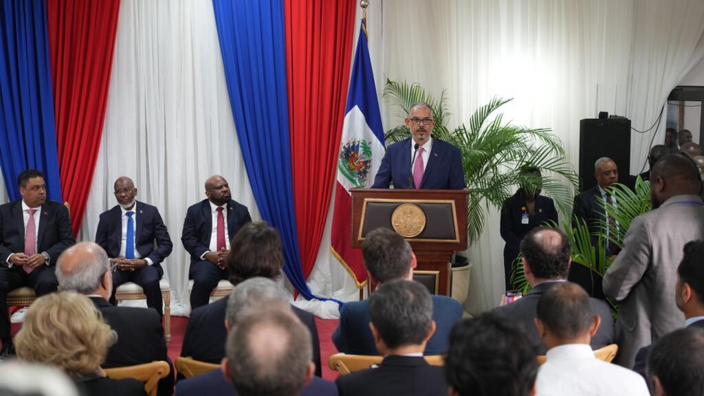 Haiti’s transitional council transfers power to US-backed prime minister Fils-Aimé