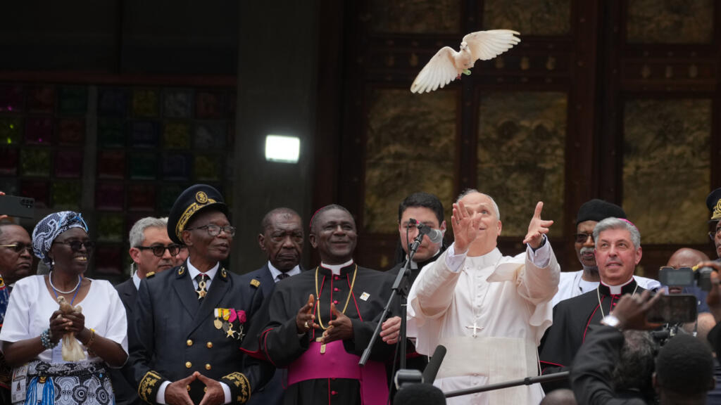 Pope Leo blasts the 'tyrants' ravaging Earth with war and exploitation on Cameroon visit