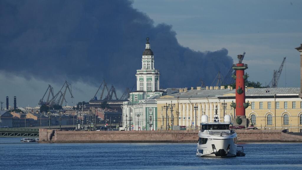 Live: Ukrainian drone attack on St. Petersburg wounds several, damages infrastructure
