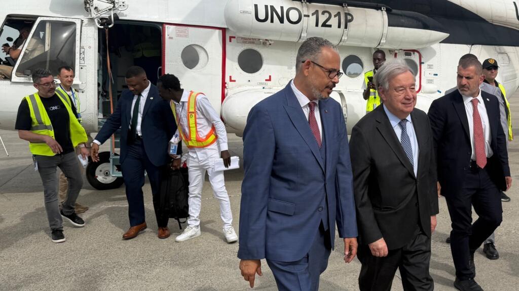 UN chief visits Haiti ahead of new gang suppression force deployment
