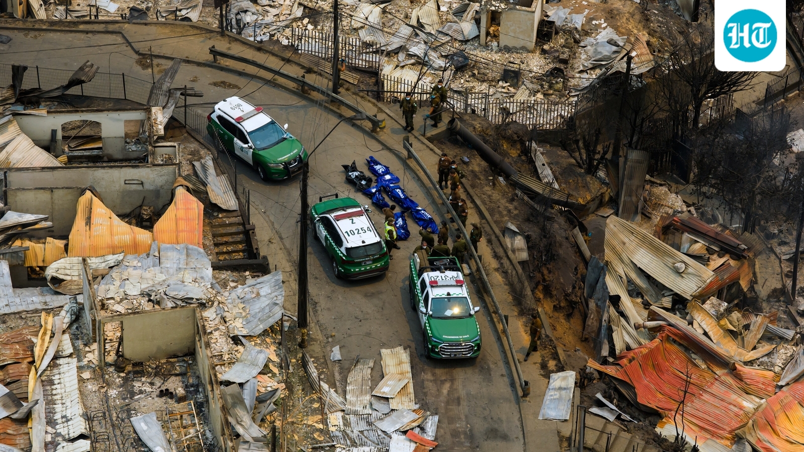 Wildfire across Chile kills 18, forces thousands to flee